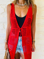 Rouge Beach Tie Vest