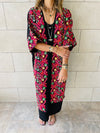 The Floral Embellished Royal Kimono