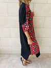 The Floral Embellished Royal Kimono