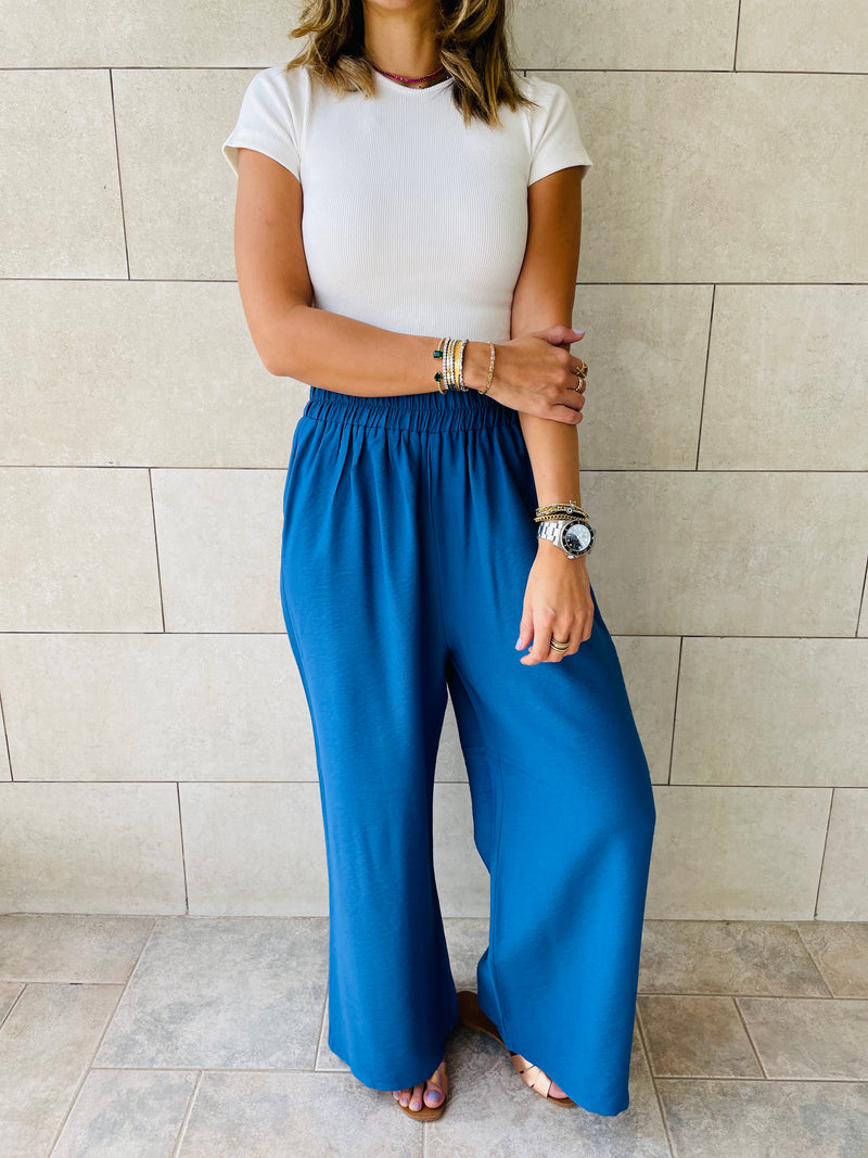 Blue Haze Flare Pants