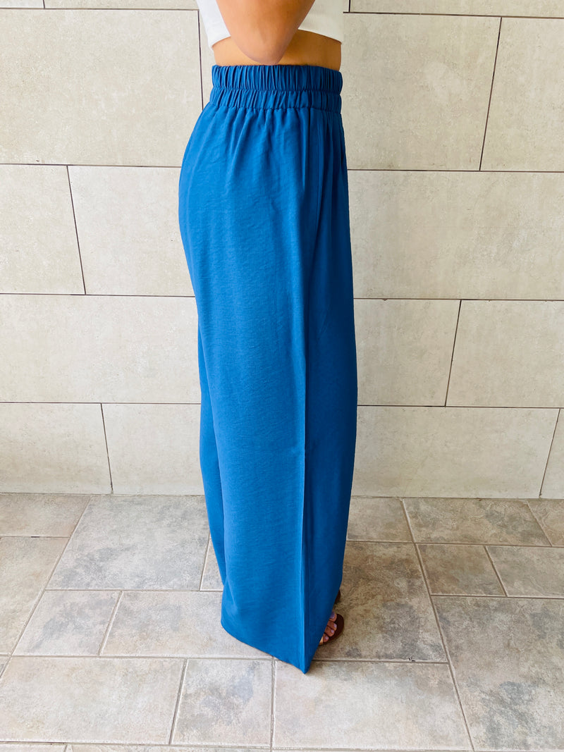 Blue Haze Flare Pants