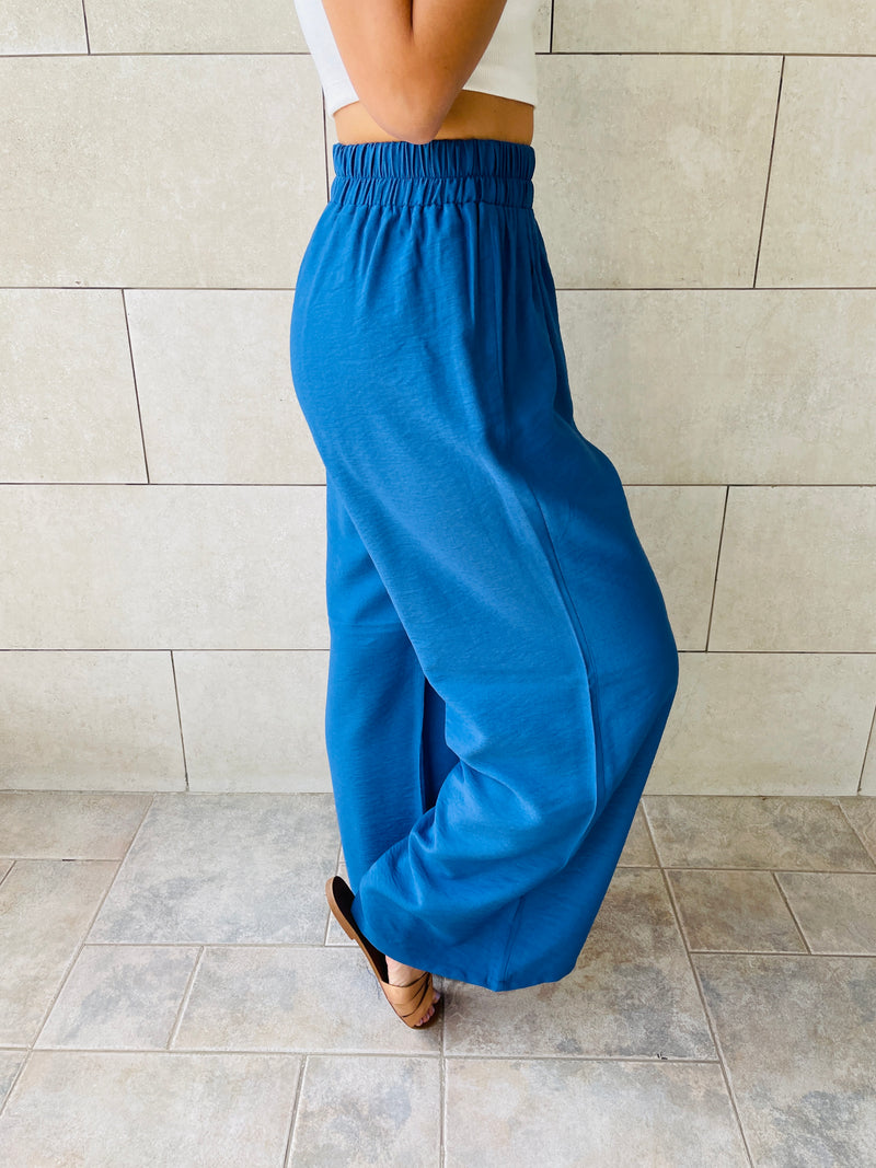 Blue Haze Flare Pants