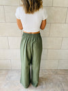 Olive Haze Flare Pants