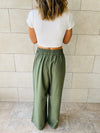 Olive Haze Flare Pants