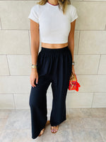 Black Haze Flare Pants