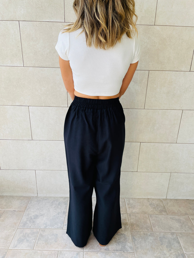 Black Haze Flare Pants