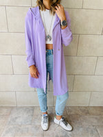 Lilac Light Weight Summer Duster