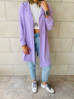 Lilac Light Weight Summer Duster