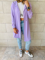 Lilac Light Weight Summer Duster