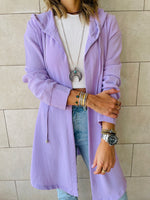Lilac Light Weight Summer Duster