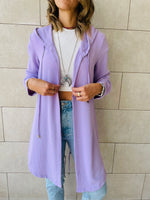 Lilac Light Weight Summer Duster