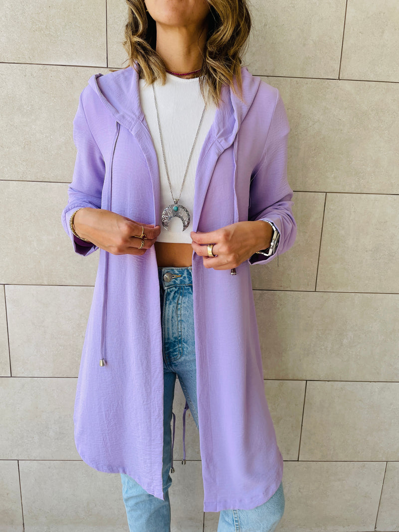Lilac Light Weight Summer Duster