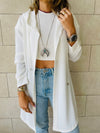White Light Weight Summer Duster