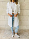 White Light Weight Summer Duster