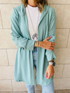 Aqua Light Weight Summer Duster