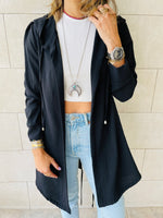 Black Light Weight Summer Duster