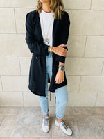 Black Light Weight Summer Duster