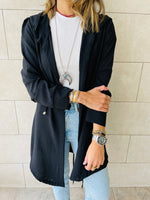 Black Light Weight Summer Duster