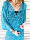 Turquoise Cannes Coverup