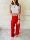Rouge Knit Flare Pants