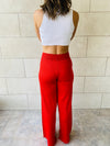 Rouge Knit Flare Pants