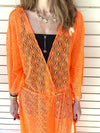 Neon Orange Cannes Coverup