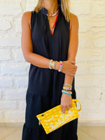 Black Maxi Tiered Dress