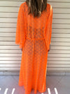 Neon Orange Cannes Coverup