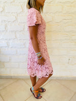Blush Lace Dress