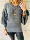 Charcoal Sparrow Pullover