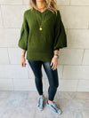 Olive Sparrow Pullover