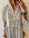 Olive Savannah City Brunch Dress