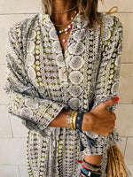 Olive Savannah City Brunch Dress