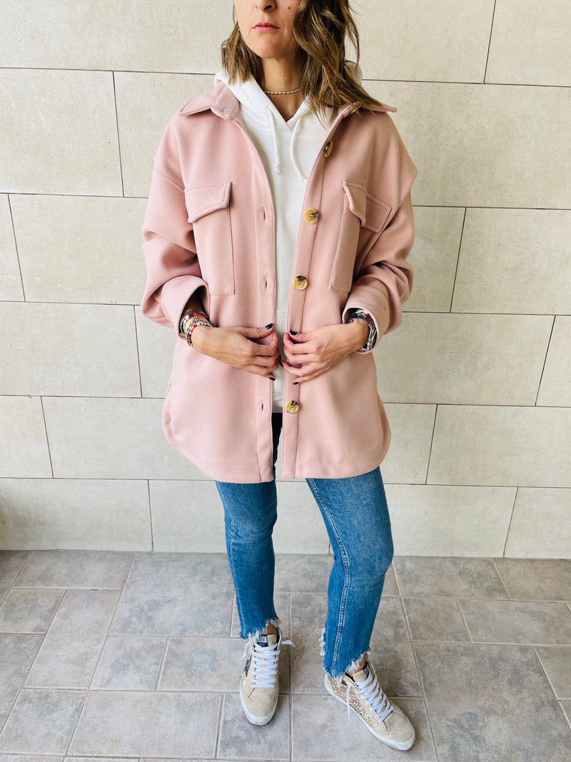 Rose Midi Shacket