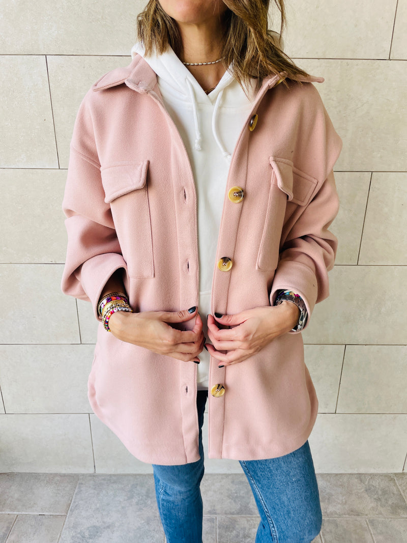 Rose Midi Shacket