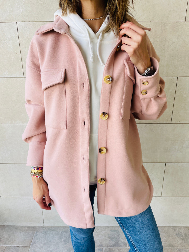 Rose Midi Shacket
