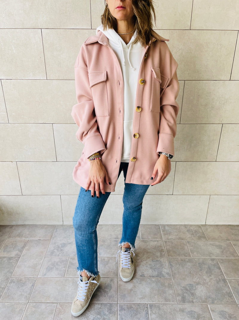 Rose Midi Shacket