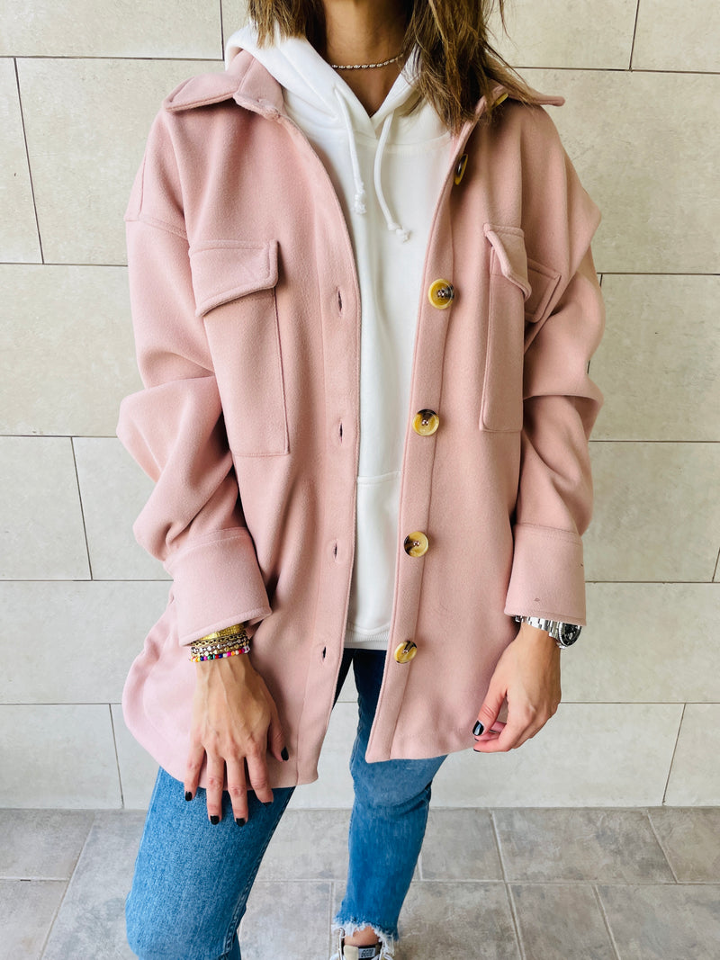 Rose Midi Shacket
