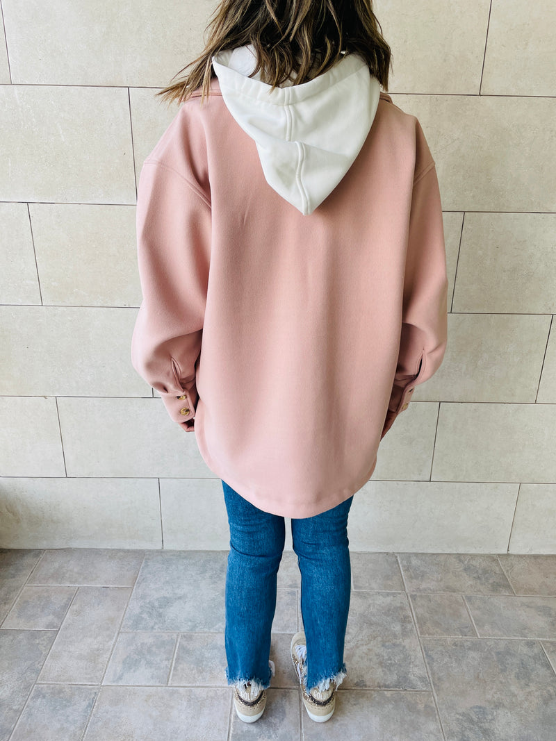 Rose Midi Shacket