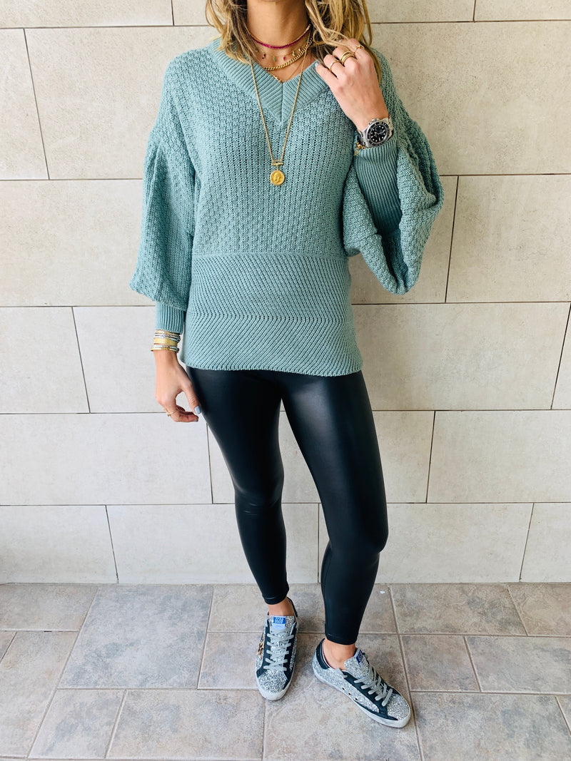Mint Sparrow Pullover