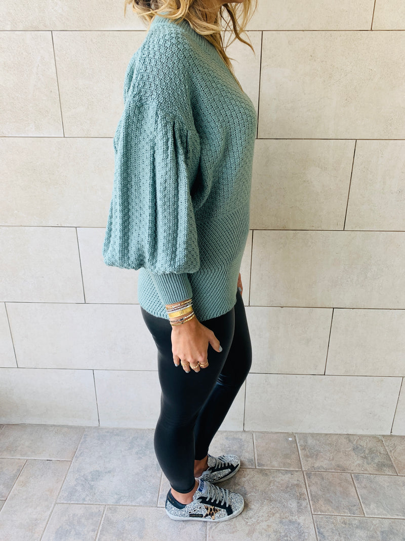 Mint Sparrow Pullover