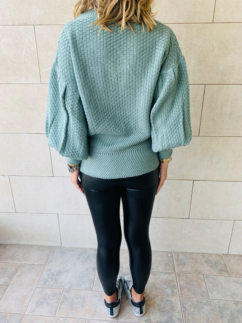 Mint Sparrow Pullover