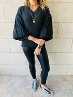 Black Sparrow Pullover