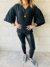 Black Sparrow Pullover
