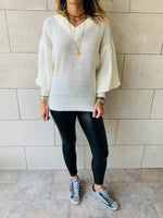 Ivory Sparrow Pullover