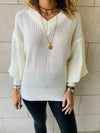 Ivory Sparrow Pullover