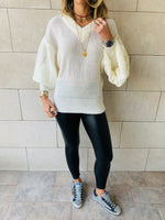 Ivory Sparrow Pullover