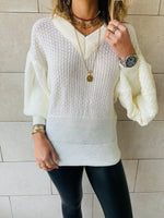 Ivory Sparrow Pullover