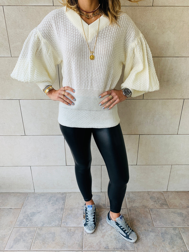 Ivory Sparrow Pullover