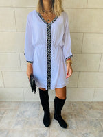 White Bohemia Tunic